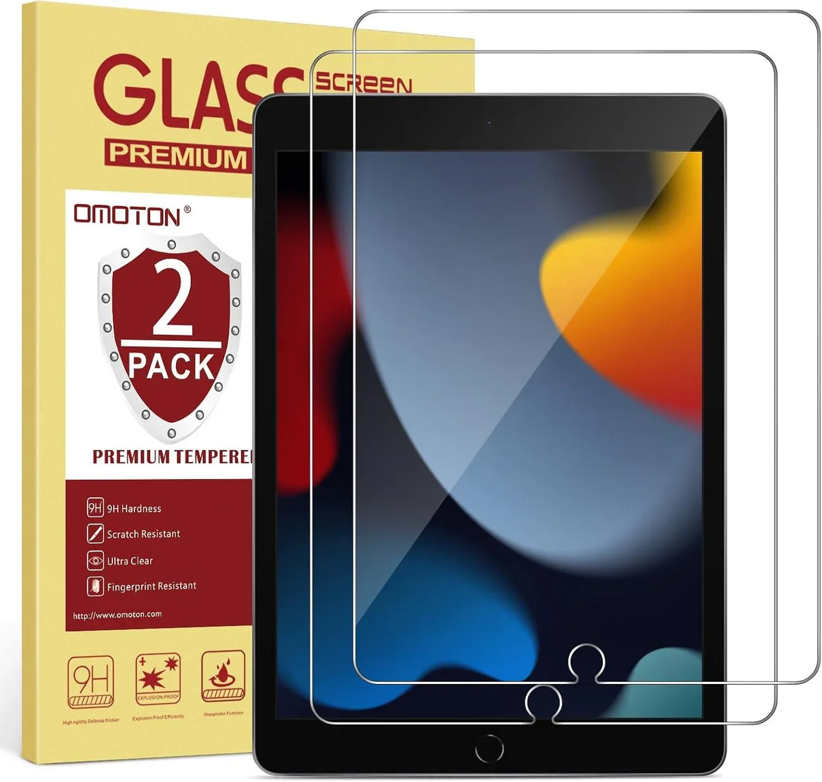 Leelbox Leelbox 2-pack 10.2" iPad screen protector accessory — product photo