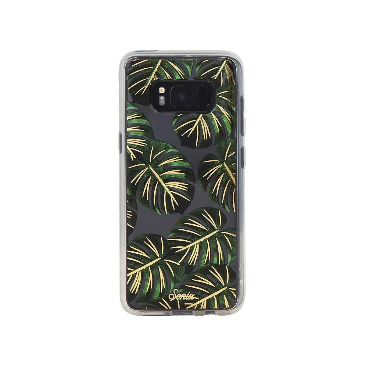 Sonix Sonix Clear Coat Case Samsung Galaxy S8 Clear Green Leaves Tamarindo — product photo