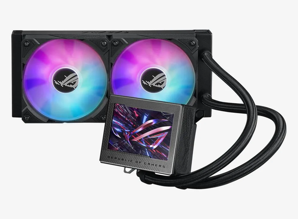 ASUS ASUS ROG RYUJIN III 240 ARGB liquid cooler 3.5 LCD — product photo
