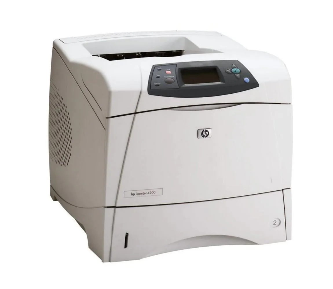 HPE HPE LaserJet 4200DTN mono laser printer 35 ppm 1000-sheet capacity extra feeder — product photo