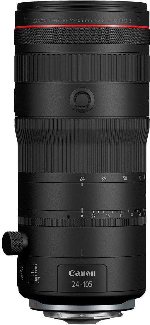 Canon Canon RF 24-105mm f/2.8 L IS USM Z camera lens — product photo