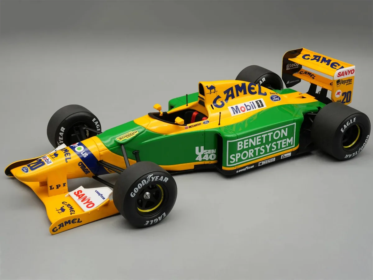 Tecnomodel Tecnomodel Benetton B192 #20 Perry McCarthy Test Car 1/18 Mythos Series 20 pieces — product photo