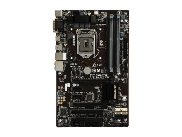 GIGABYTE GIGABYTE GA-B85-HD3 Intel Motherboard LGA 1150 DDR3 1600/1333 — product photo