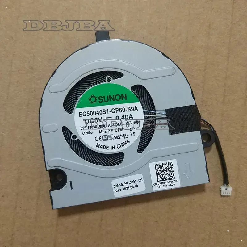 DBTLAP DBTLAP Laptop Cooling Fan for DELL Inspiron 13 Pro 5310 Vostro 5310 EG50040S1-CP60-S9A — product photo