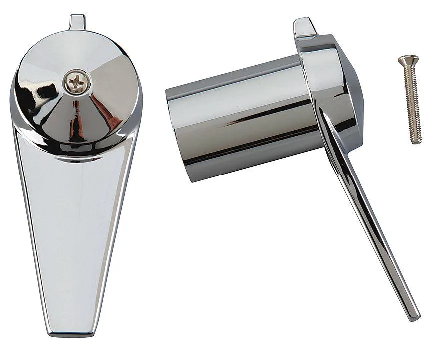 Chrome lever handle kit for Powers faucet, new condition