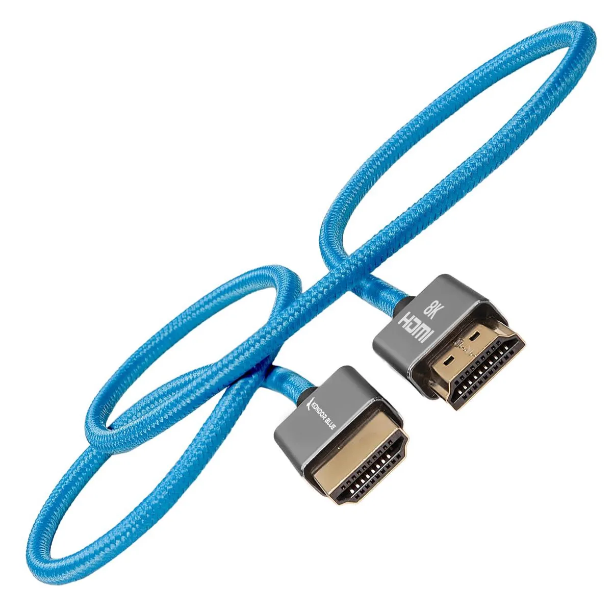 Keyence Keyence Audio Video Converter HDMI Cable 2 ft Blue — product photo