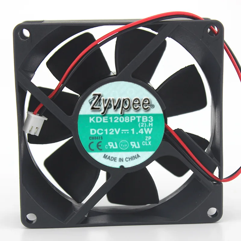 OEM Industries OEM Industries KDE1208PTB3 80mm CPU cooler 12V 1.4W 2-pin — product photo