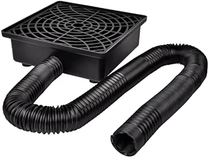 TAURKENAM TAURKENAM 12×12 Catch Basin with 2.3–8.2 ft Flexible Pipe — product photo