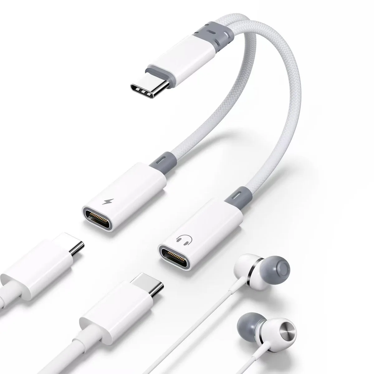 Subynanal USB-C to Lightning Audio Adapter 24bit/96kHz — product photo