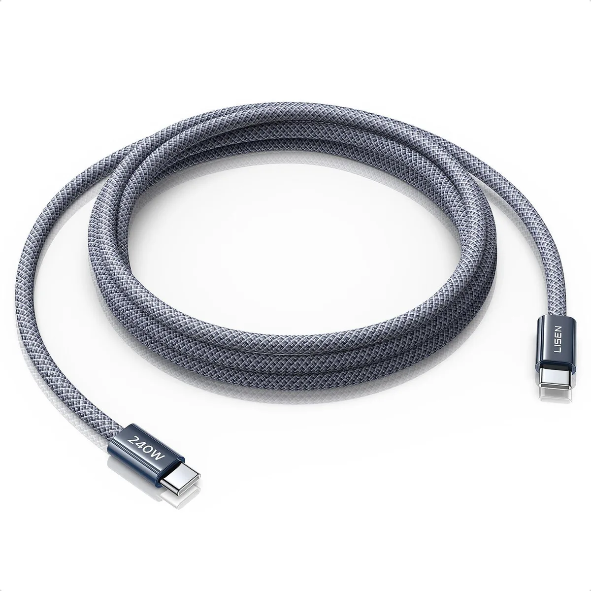 2E334-3M USB-C Computer Power Adapter Cord 10ft Midnight 240W — product photo