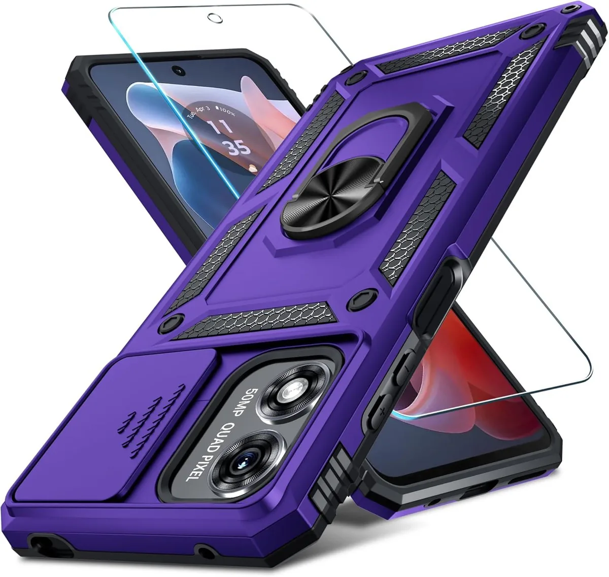 TAURKENAM TAURKENAM Moto G Play 2024 Case Purple — product photo
