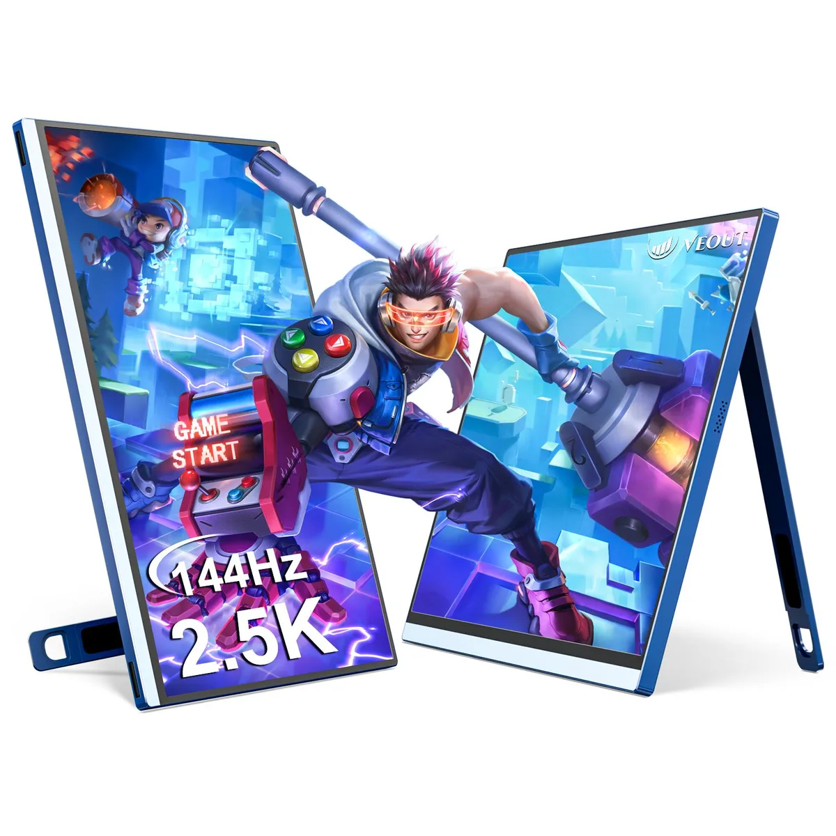 Vielgluck Vielgluck V1Pro 16" 2.5K 144Hz Portable Gaming Monitor (Blue) — product photo