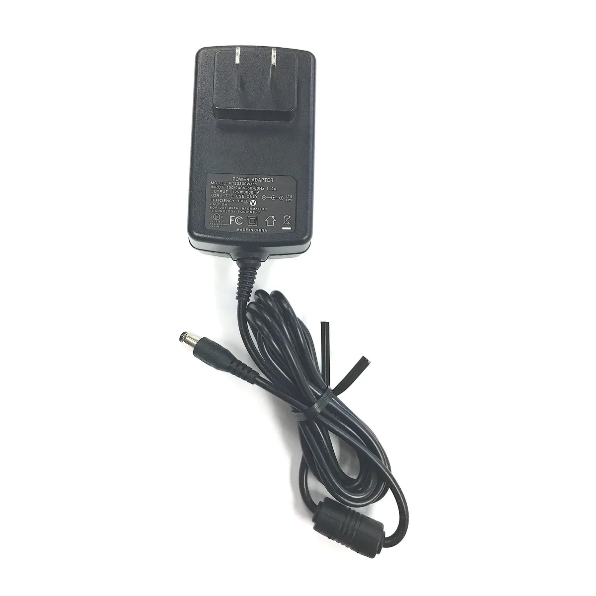 Naxa Naxa 12V 3A 36W AC Adapter 2.1×5.5mm 58in for TVs up to 15in — product photo
