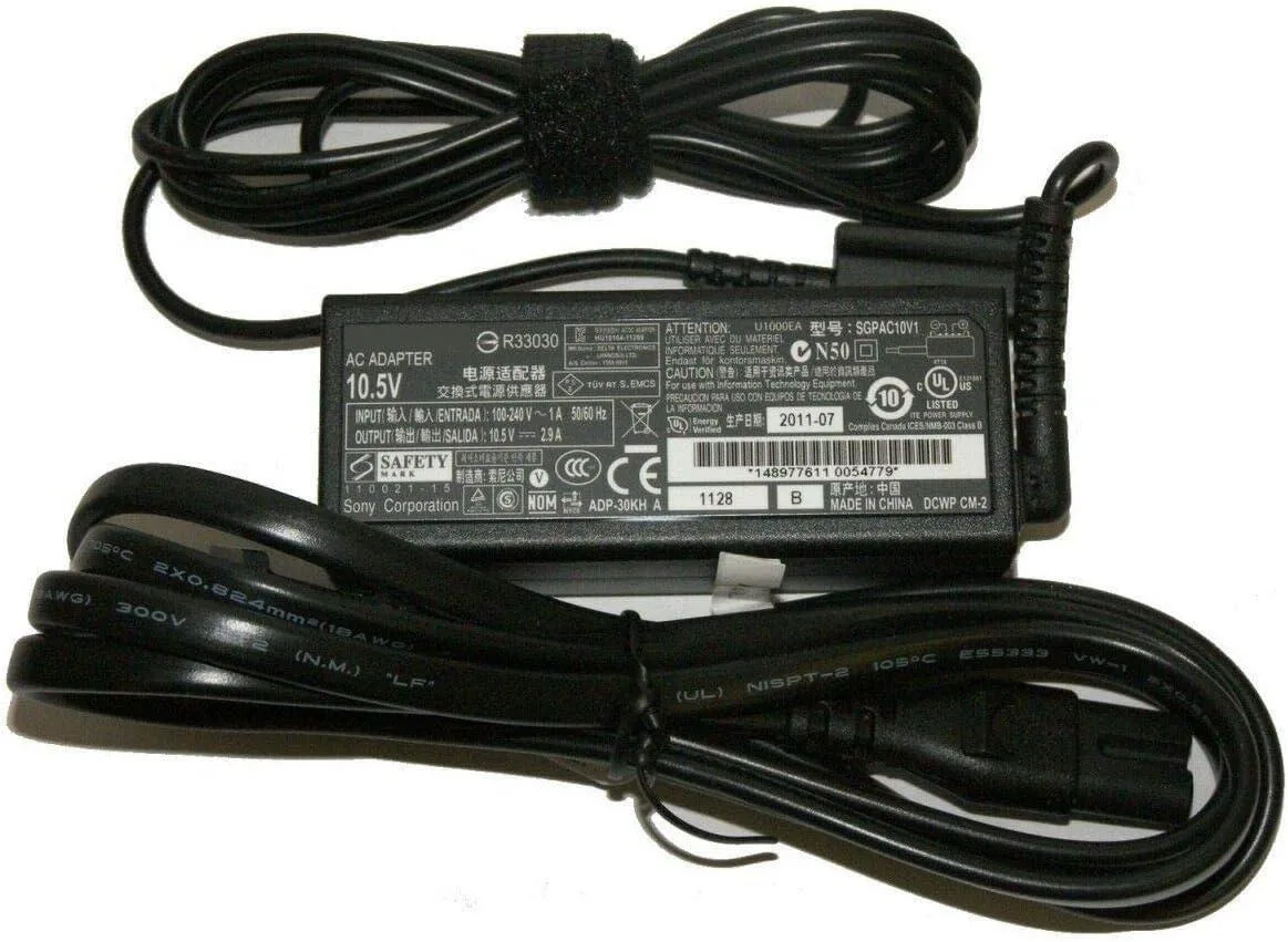 NShi NShi 10.5V 2.9A 30W AC Adapter for Sony Tablet S SGP-AC10V1 SGPT112US/S — product photo