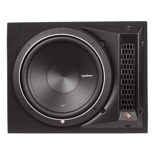 Rockford Fosgate Rockford Fosgate P1-1X12 12" Vented Car Subwoofer Enclosure 250W RMS — product photo