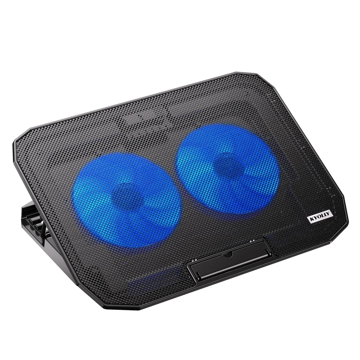 ENHANCE N106 Laptop Cooling Pad 3×140 mm Fans 17 in Blue — product photo