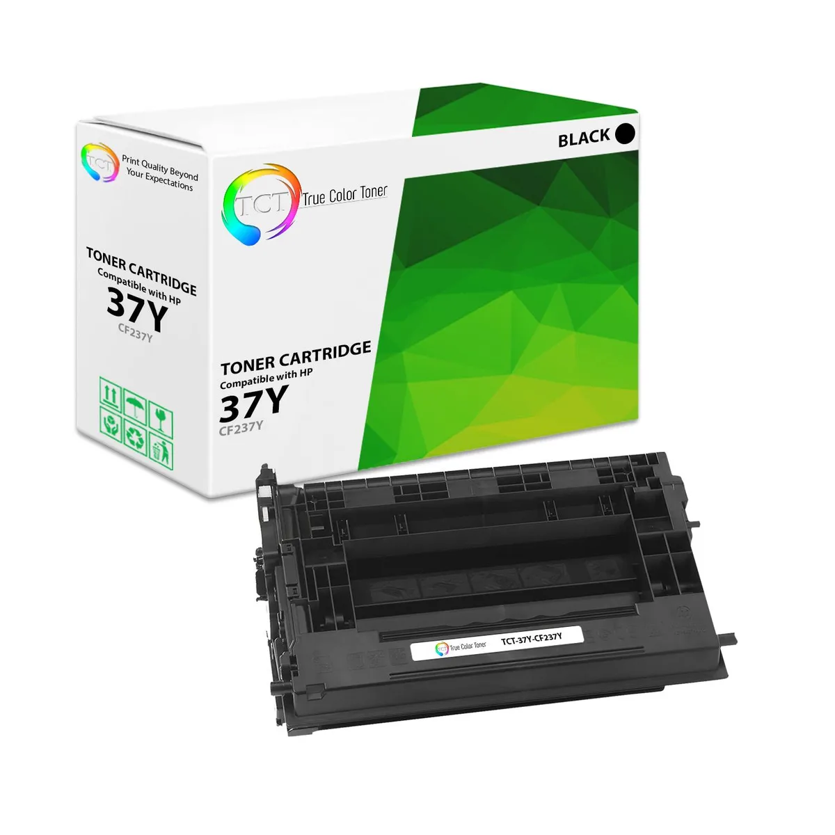 True Color Toner True Color Toner CF237Y 37Y High Yield Black Toner Cartridge 41000 Pages — product photo