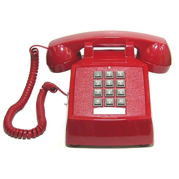 Cortelco Cortelco ITT-2500-V-RD corded phone — product photo
