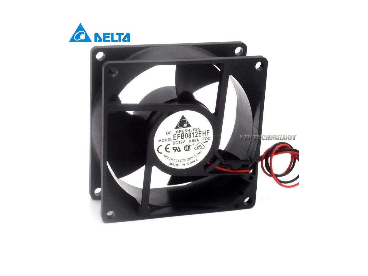 Fans Fans Delta EFB0812EHF -F00 12V .68A 8032 case fan — product photo