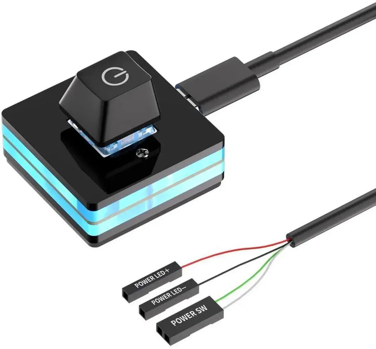 SMUGDESK SMUGDESK Desktop External PC Power Button Extension Cable — product photo