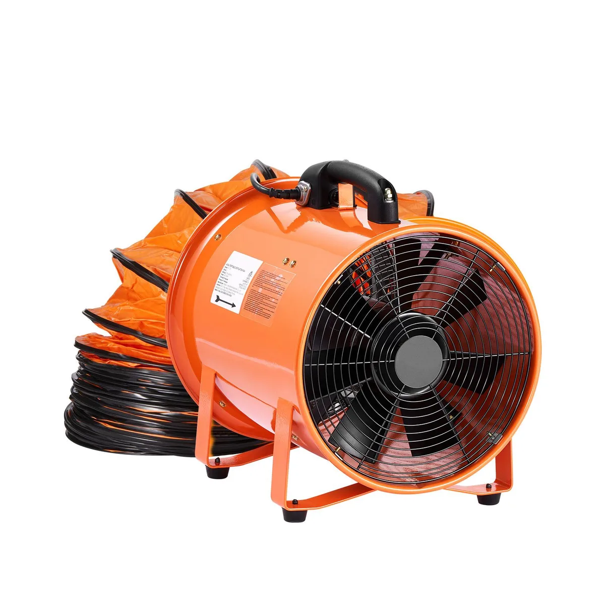 VEVOR VEVOR SHT-30 12 inch Portable Ventilator 2894 CFM Orange — product photo
