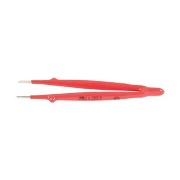 WIHA WIHA 75220 8" Straight Blunt Insulated Tweezers hardware — product photo