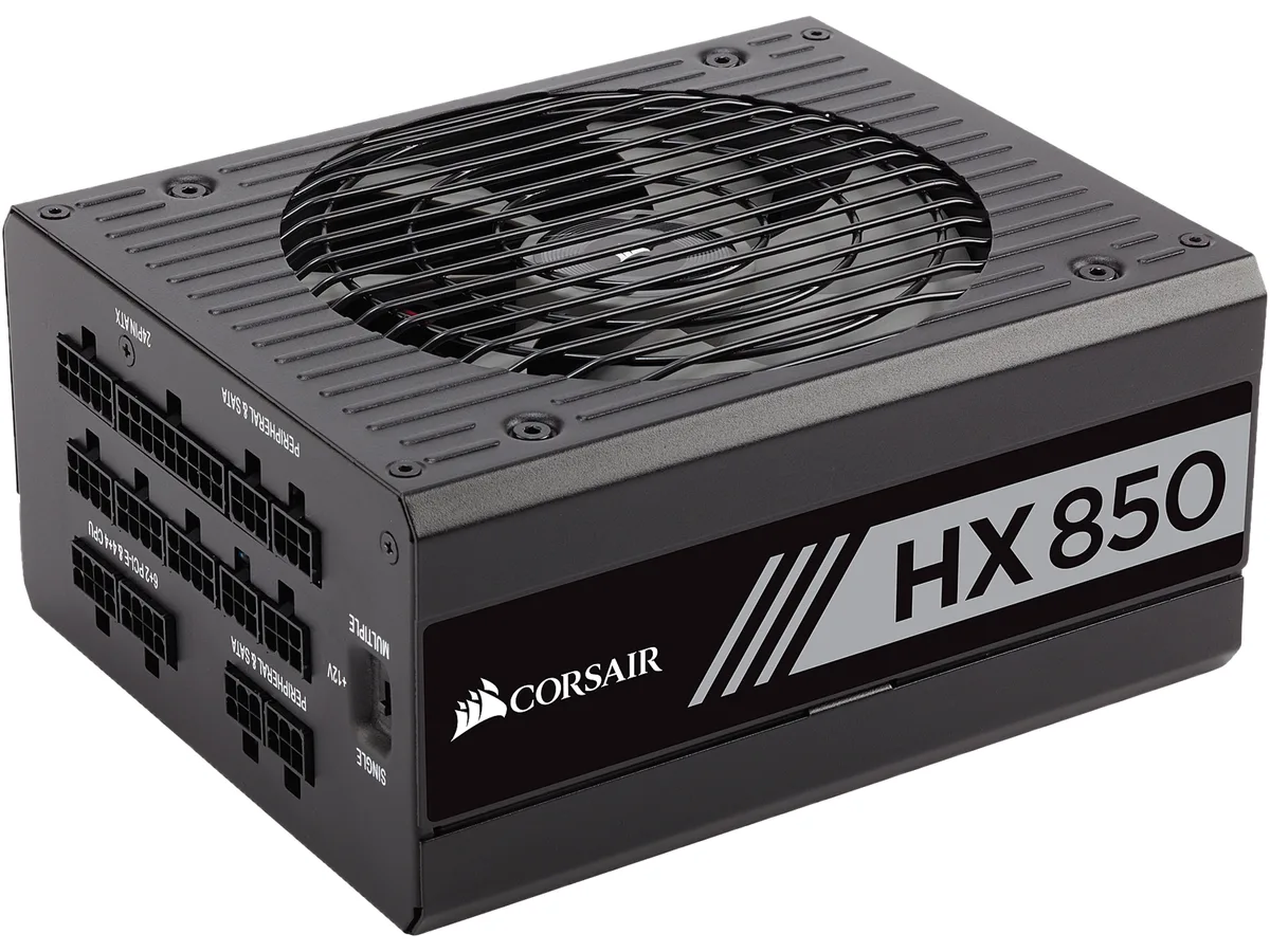 Corsair Corsair HX850 CP-9020138-NA 850 W power supply — product photo