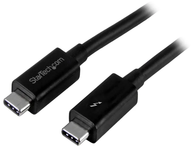 STARTECH STARTECH TBLT3MM1M Thunderbolt 3 USB cable 1m 20Gbps 4K 60Hz — product photo