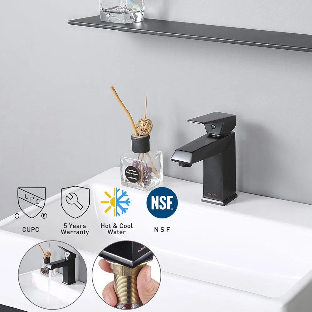 Yescom USA, Inc. Yescom USA, Inc. 81FH1011-4-7-ORB bath faucet oil rubbed bronze 2.2 GPM 60 PSI — product photo