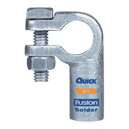 Fusion Fusion 426320-525-001P Left Elbow Terminal 2/0 ga Orange Positive — product photo