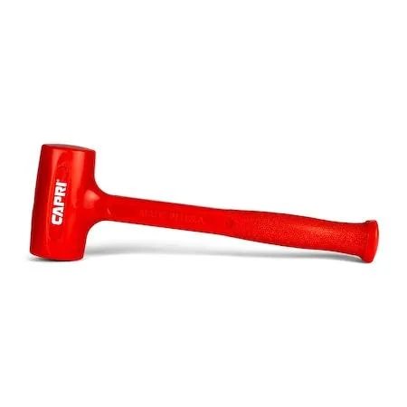 Capri Tools 26 oz dead blow hammer, polyurethane head, textured handle