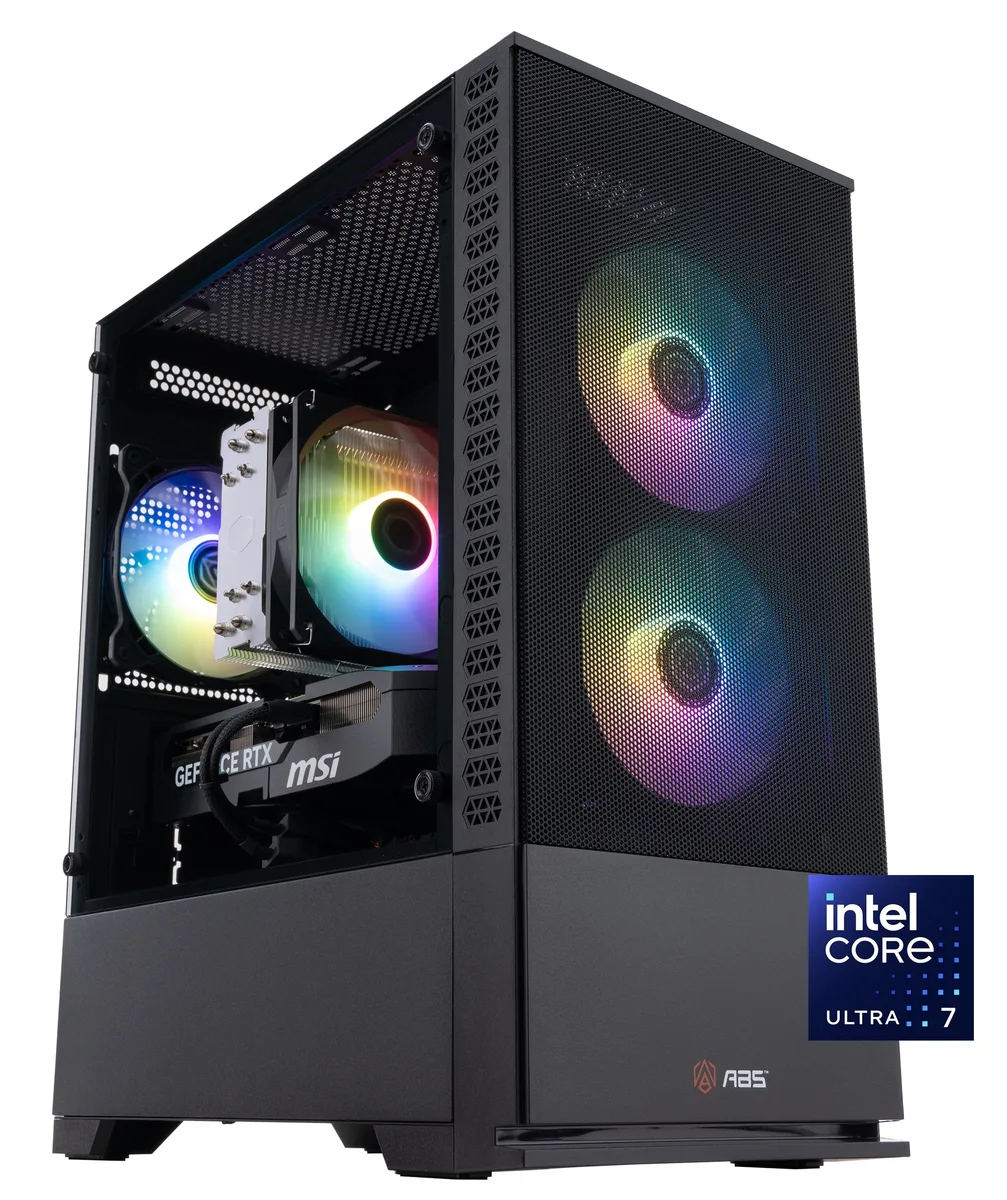 ABS ABS CA265KF5070 Gaming PC Ultra 7 265KF RTX 5070 32GB 1TB — product photo