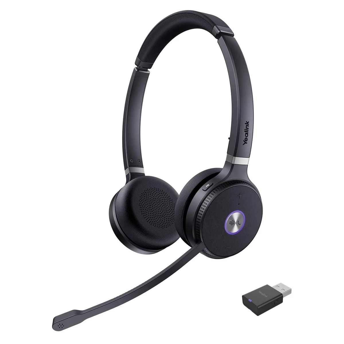 Yealink Network Technology Co., Ltd Yealink WH62 Portable Wireless Headset with Dongle — product photo