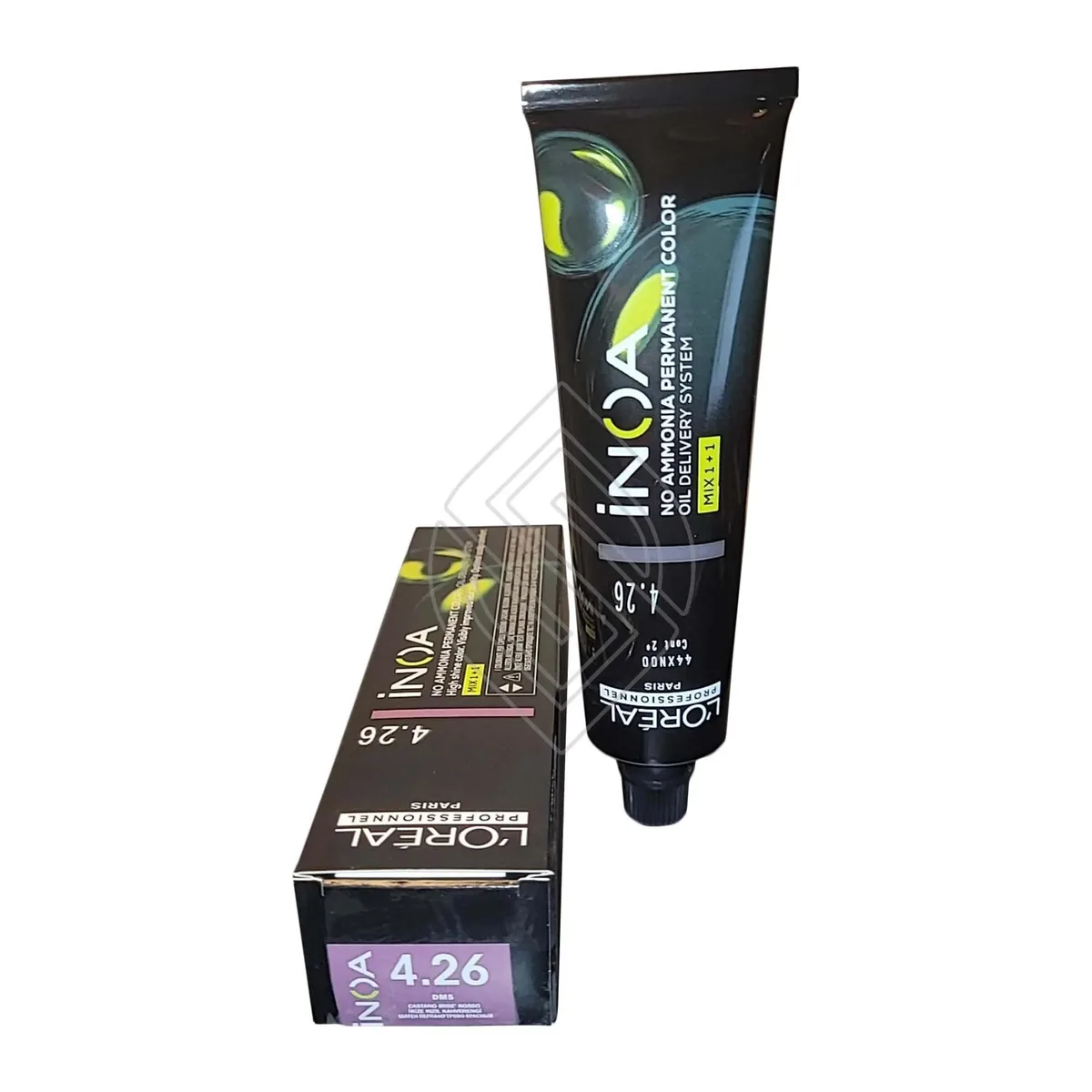 L'Oreal L'Oreal Inoa #4.26 Iridescent Red Brown Hair Care — product photo