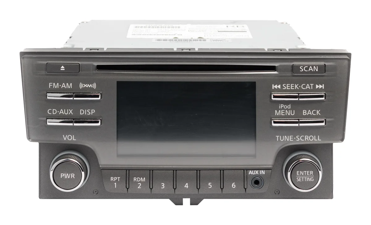 1 Factory Radio 1 Factory Radio 28185-3RA2B receiver 4.3" 2013 Nissan Sentra AM FM MP3 USB CD Aux — product photo