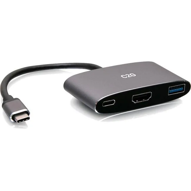 Cables To Go Cables To Go C2G54460 USB-C Docking Station with HDMI, USB-A, PD 100W — product photo