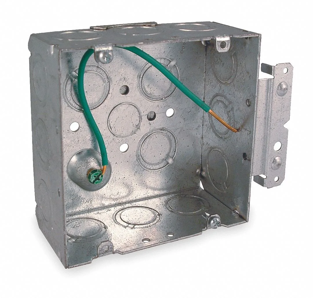 Hubbell Incorporated Hubbell Incorporated RACO 257H Electrical Box 42 cu in Square 2 Gang Galvanized Steel — product photo