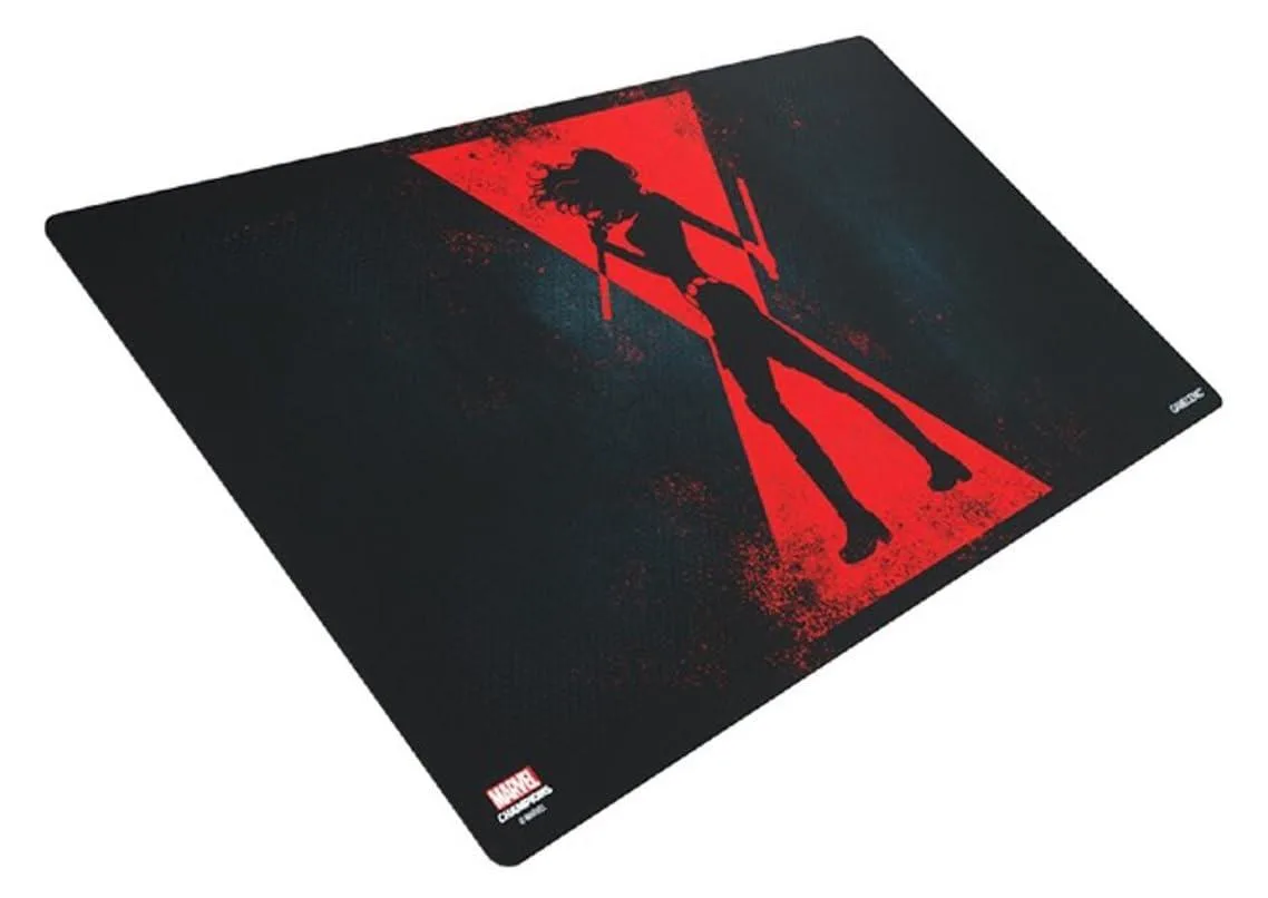 GameGenic GameGenic Marvel Champions Black Widow Game Mat 24" x 14 — product photo