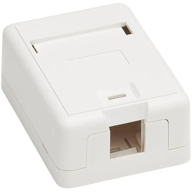 Tripp Lite Tripp Lite Surface-Mount Box 1 Port White N082001WH — product photo