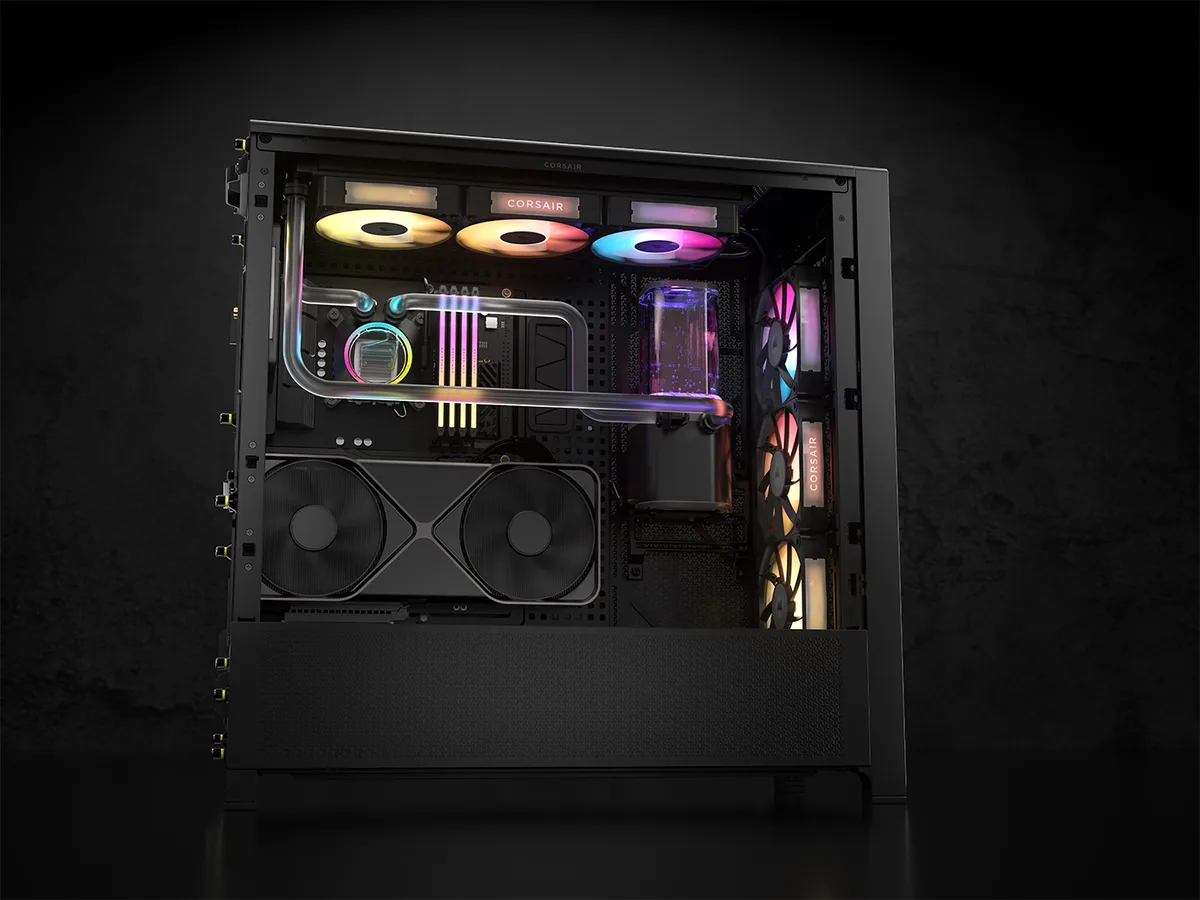 Corsair Corsair CX-9070018-WW iCUE LINK XH505i RX 360 RGB Custom Cooling Kit diy cooling — product photo