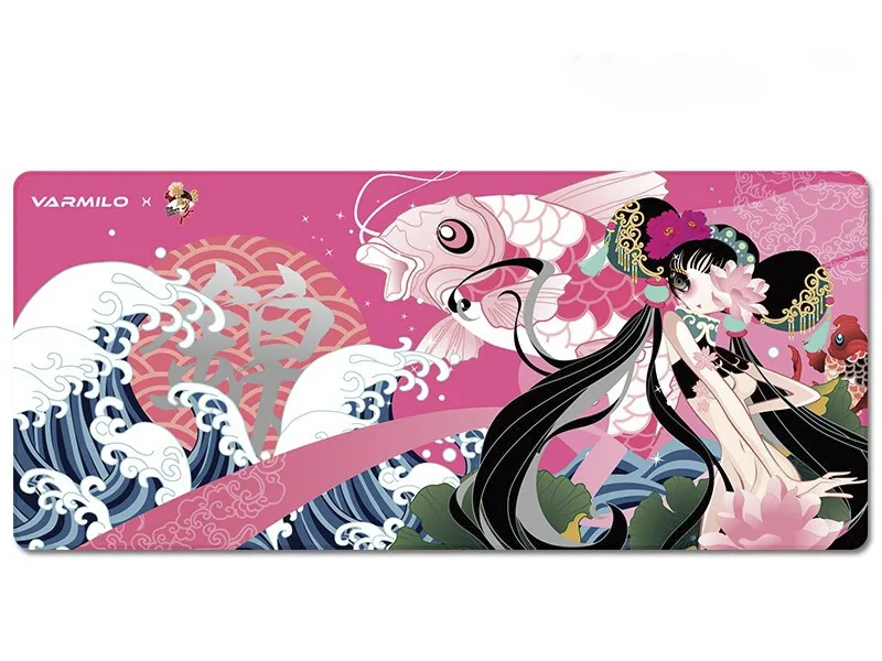Varmilo Varmilo Xiu Hua Beijing Opera Desk Pad Pink 35.4" x 15.7 — product photo