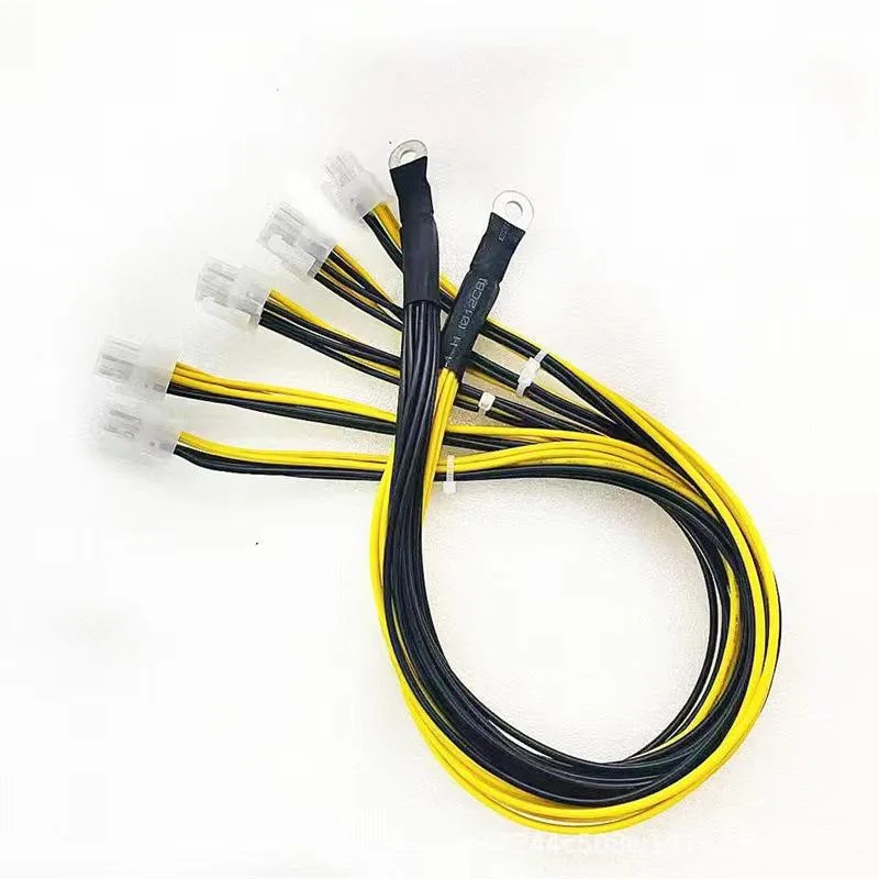 AFRNDK AFRNDK Miner Cable 6+2P 6P 12AWG 18AWG 8Pin 42cm Yellow 10PCS — product photo
