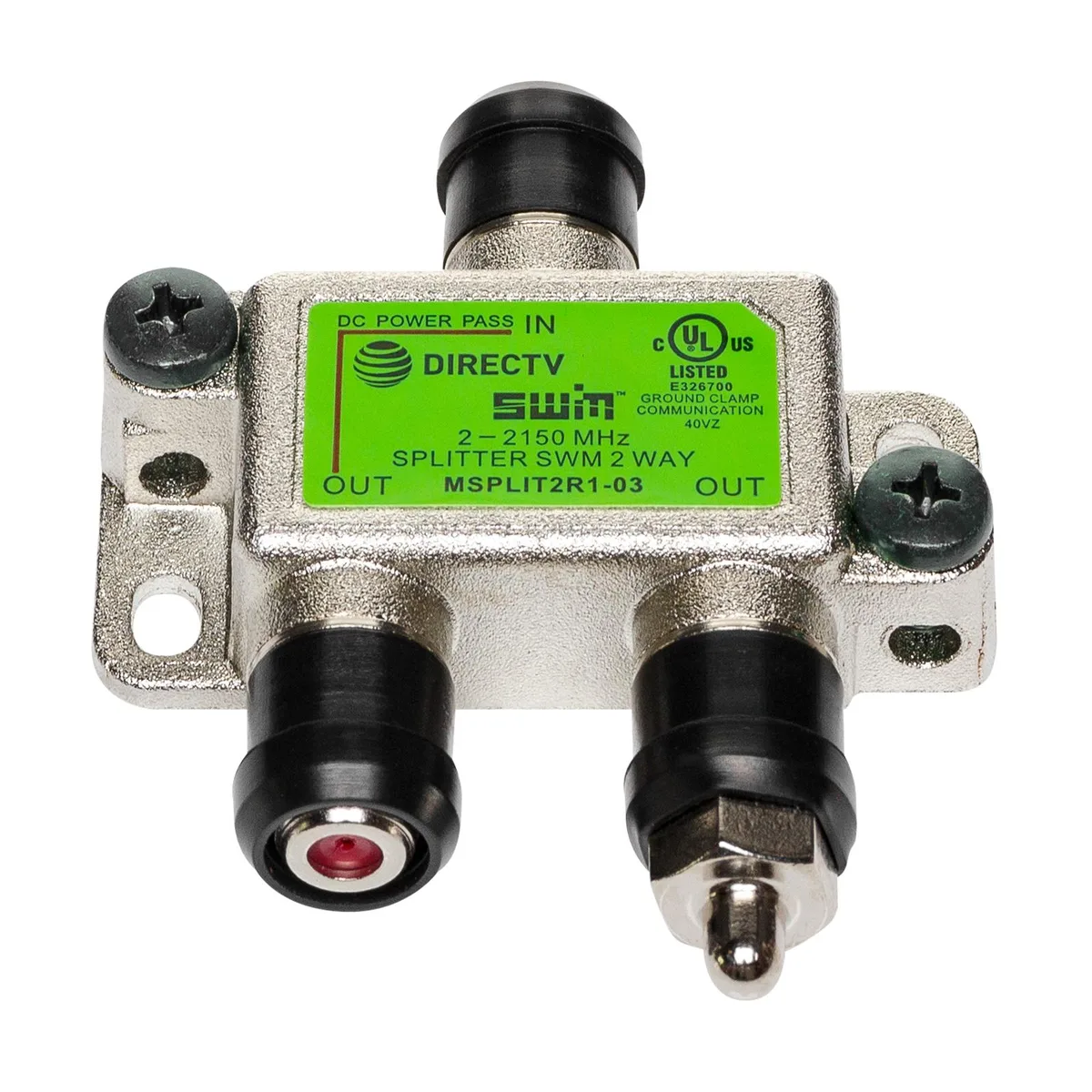 DIRECTV DIRECTV 2-Way Wide Band SWM Splitter SPLIT2MRV — product photo