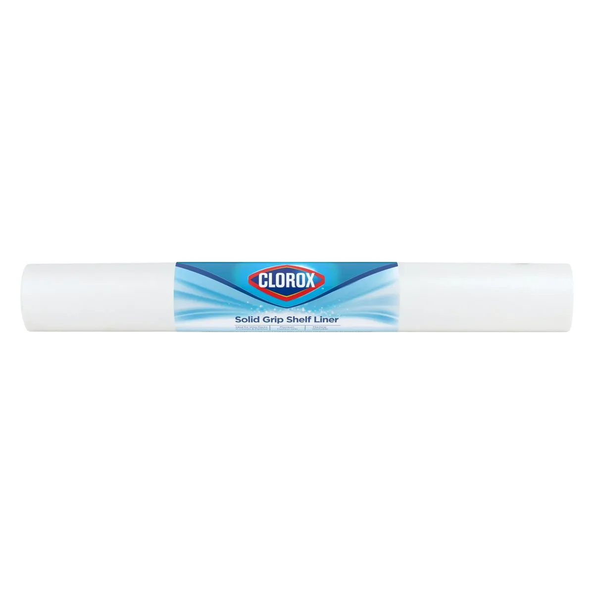 White PVC-coated polyester shelf liner roll 20 in wide