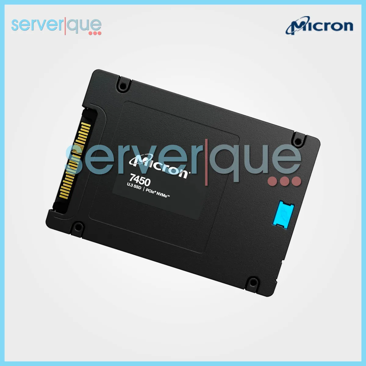 Micron Micron 7450 PRO 3.84TB 2.5" U.3 PCIe 4.0 NVMe internal SSD — product photo