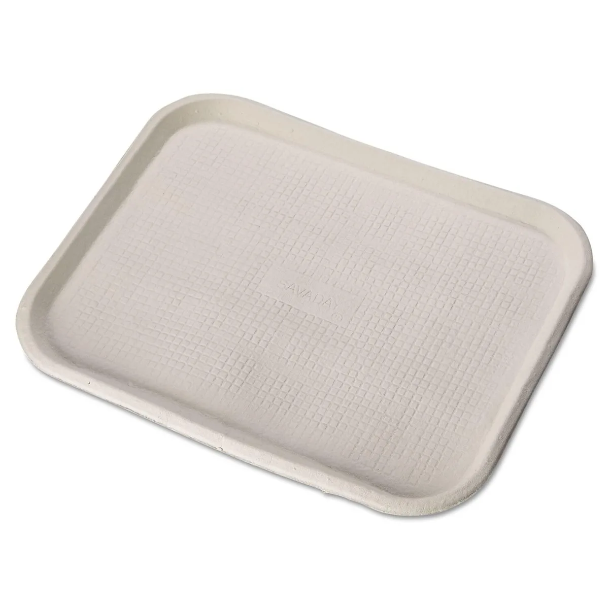 HUHTAMAKI HUHTAMAKI HUH20804CT Molded Fiber Serveware 14 x 18 White 100/Carton — صورة المنتج