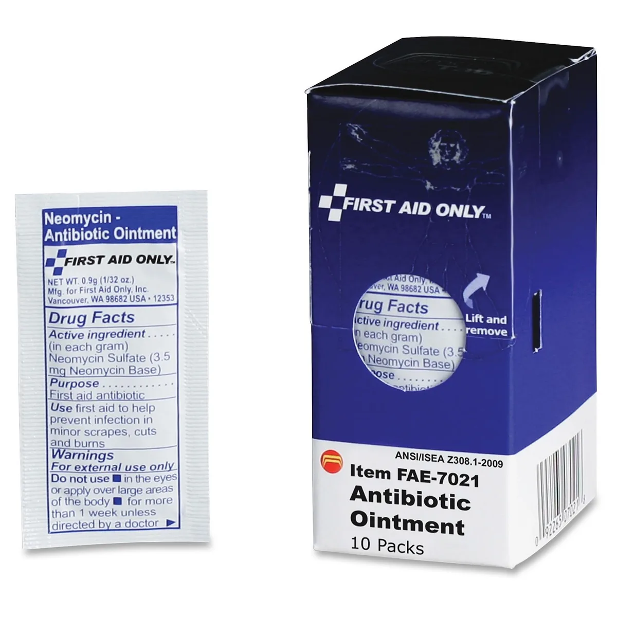 First Aid Only First Aid Only FAE7021 Antibiotic Ointment 10 Box — product photo