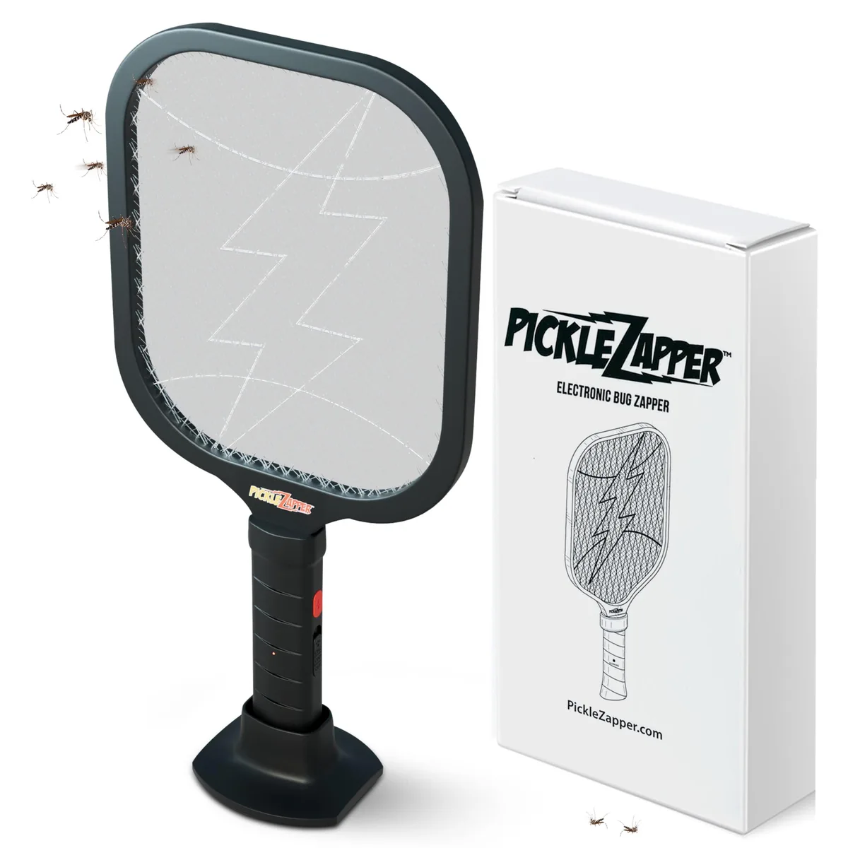  PickleZapper Electric Fly Swatter Racket 3800V — product photo
