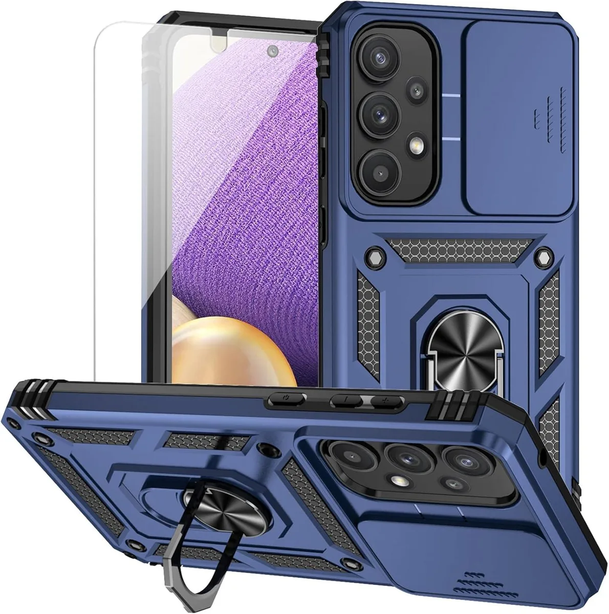 TAURKENAM TAURKENAM Samsung Galaxy A35 5G Case Navy — product photo