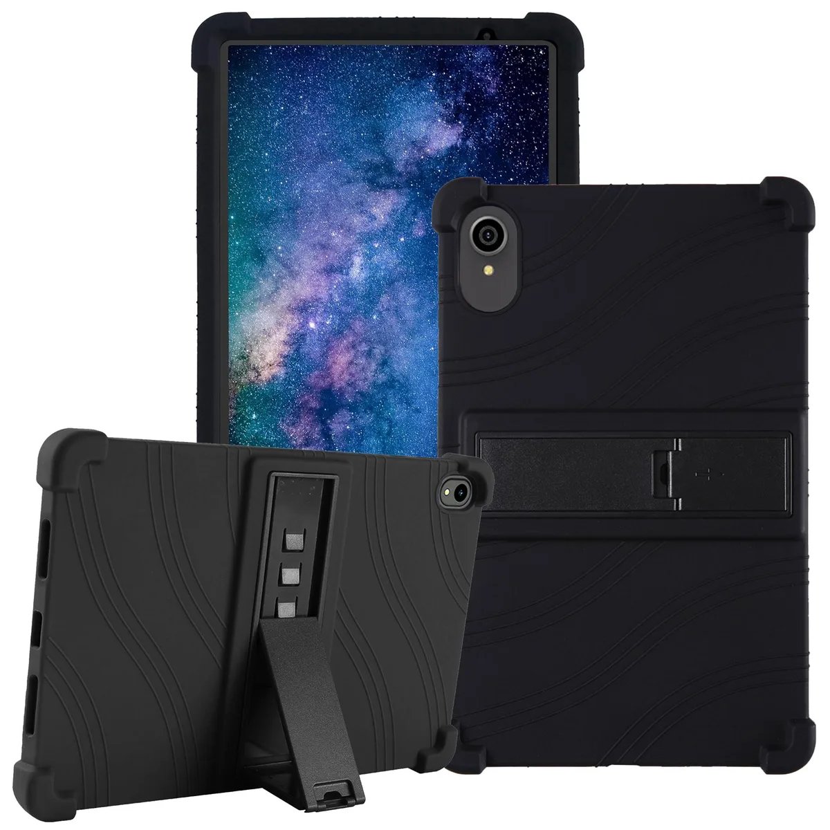 anicestore anicestore M10/ 10.1" Silicone Case with Kickstand Black (Black) — product photo